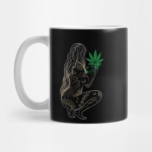 420 weed leaf Mug